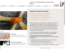 Tablet Screenshot of ifaf-berlin.de